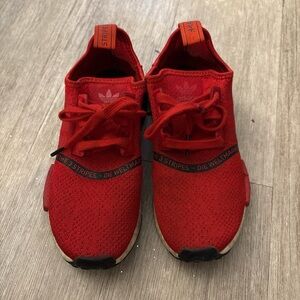 Adidas Kids Bright Red Sneakers